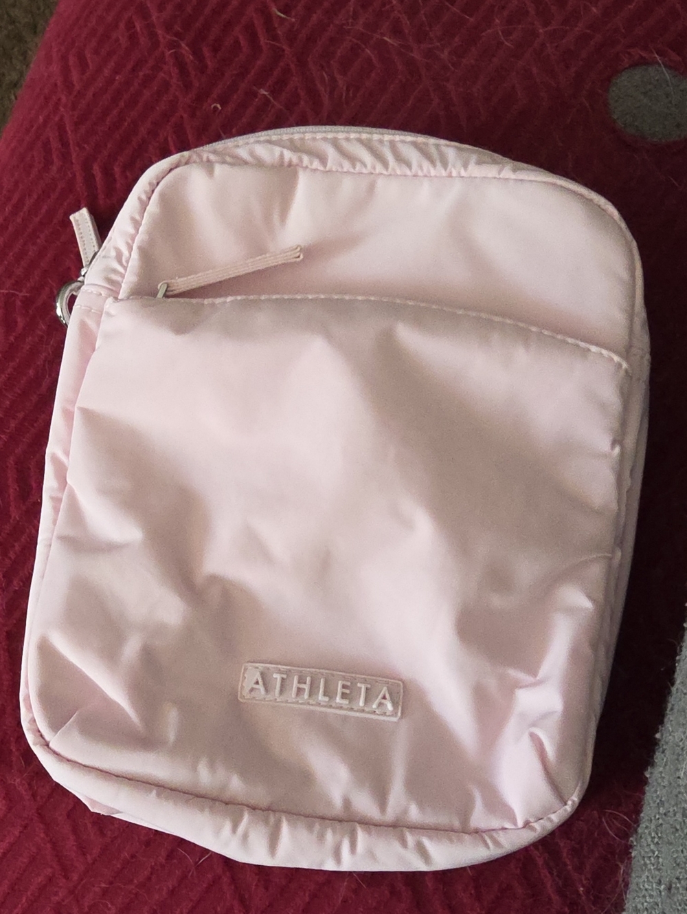 Athleta Light Pink Crossbody Pouch